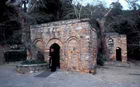 The house of Mother Mary near Selçuk in Turkey 